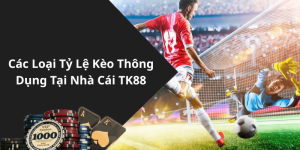 Các Loại Tỷ Lệ Kèo Thông Dụng Tại Nhà Cái TK88